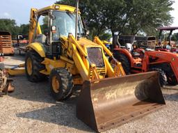 JCB 214 SERIES 3 BACKHOE (SERIAL # SLP214TCSE0434683) (SHOWING APPX 4,940 HOURS, UP TO THE BUYER TO