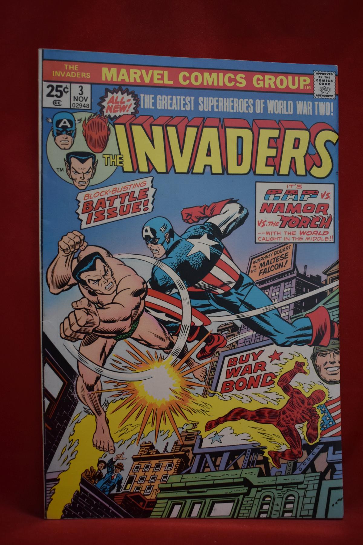 INVADERS #3 | 1ST FULL APP OF MERRANO | JACK KIRBY - 1975