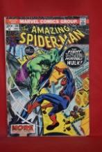 AMAZING SPIDERMAN #120 | KEY BATTLE HULK VS SPIDERMAN | *STAPLES GOOD - COVER ISSUES - SEE PICS*