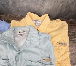 Collection of Columbia Fishing Shirts