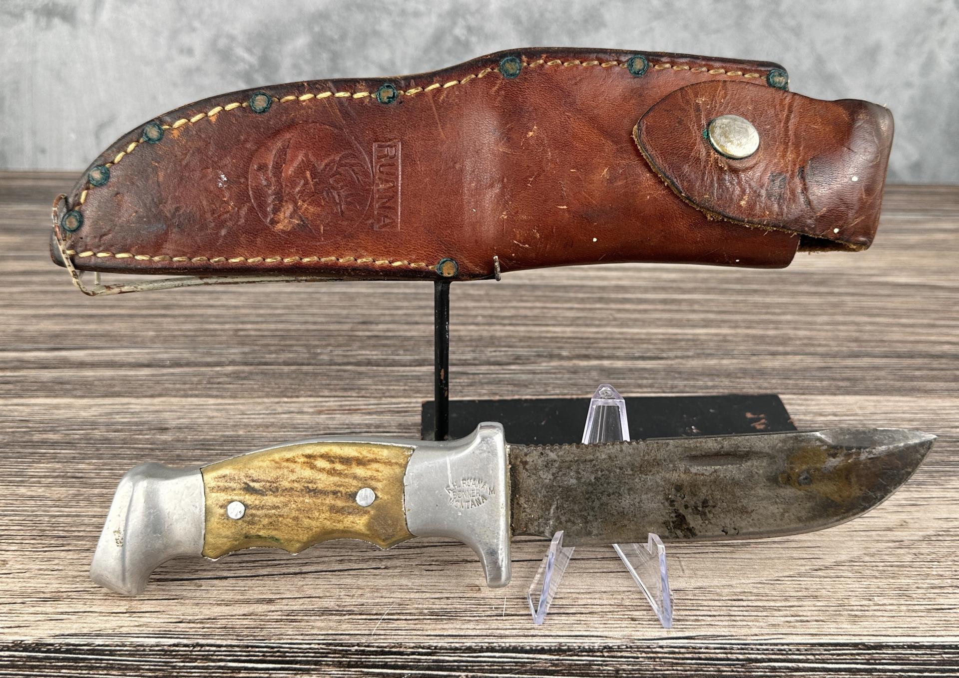 RH Rudy Ruana Bonner Montana Monte Dolack Knife