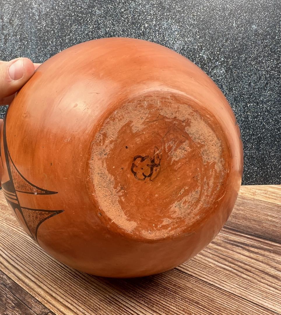 Sadie Adams Hopi Indian Lidded Jar Pot
