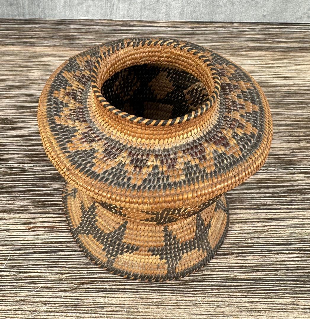 California Yokuts Native American Indian Basket