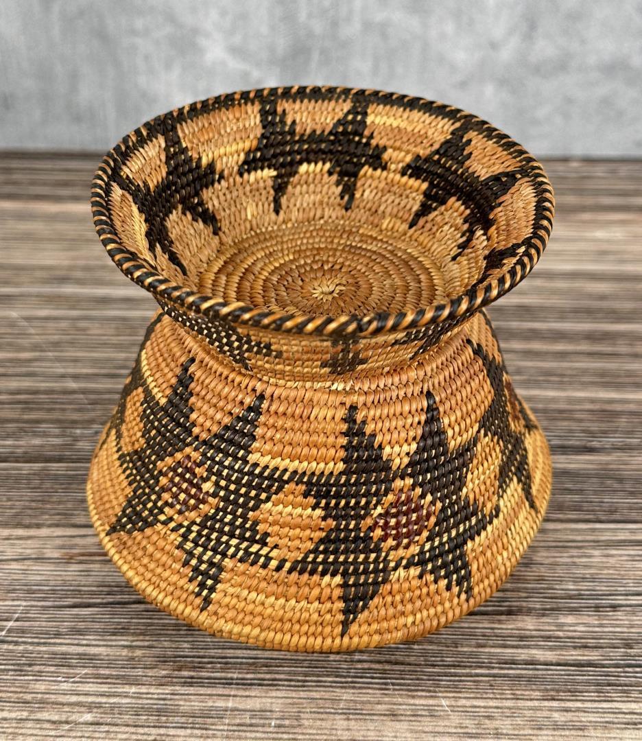 California Yokuts Native American Indian Basket