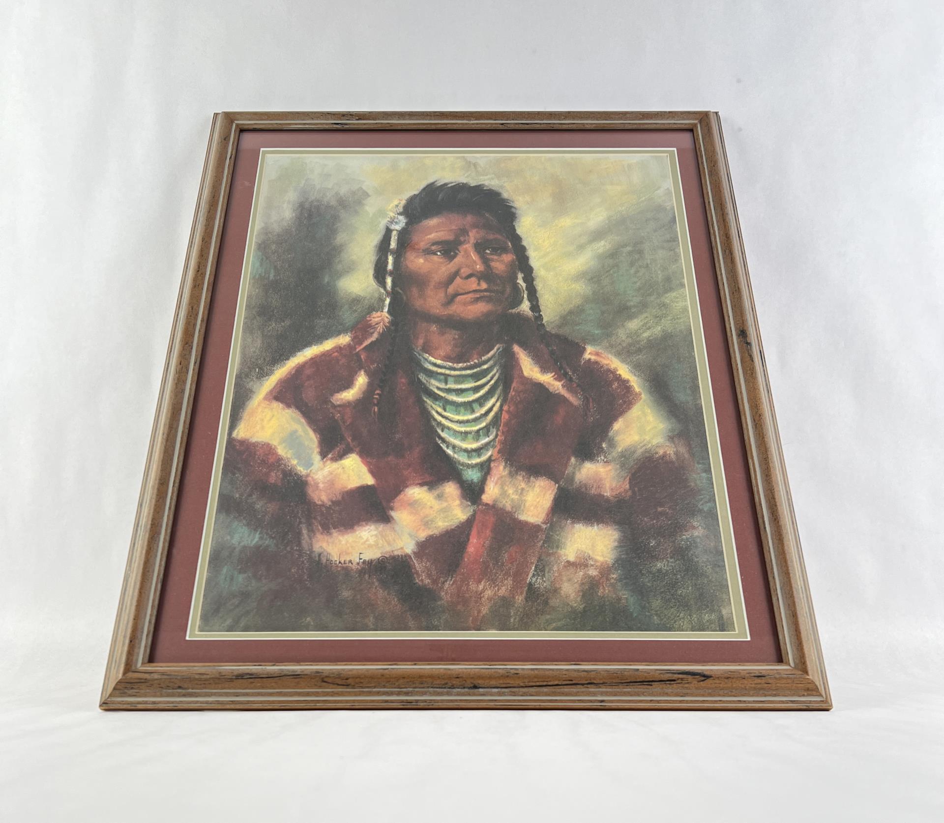 Arlene Hooker Fay Native American Indian Print