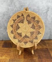 Large Navajo Indian Wedding Basket