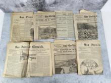 Antique California Newspapers