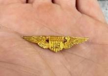 WW2 Army Air Force Sweetheart Pin Wings