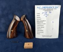 Smith & Wesson K Frame Rosewood Pistol Grips