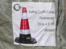 NEW/UNUSED Safety Traffic Cones