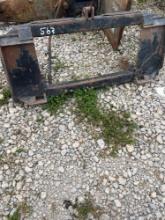 3pt hitch attachment for skid steer
