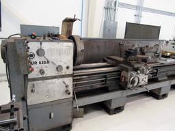 ENGINE LATHE, TOOLMEX MDL. TUR 630A, approx. 24" x 132" center to center, 1