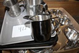 Stainless Steel Creamer Pitchers
