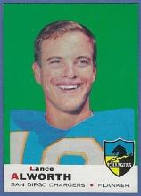 Sharp 1969 Topps #69 Lance Alworth San Diego Chargers