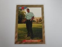 RARE 1992 BOWMAN BASEBALL #676 MANNY RAMIREZ GOLD FOIL ROOKIE CARD INDIANS RC