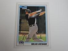 2010 BOWMAN DRAFT NOLAN ARENADO 1ST ROOKIE CARD RC