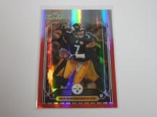 VERY RARE 2006 SCORE SELECT BEN ROETHLISBERGER RED HOLO #'D 11/25 STEELERS