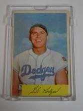 1954 BOWMAN #138 GIL HODGES DODGERS FIELD AVG 992 991 VARIATION POOR FAIR