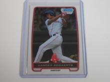 2012 BOWMAN CHROME XANDER BOGAERTS 1ST ROOKIE CARD RED SOX RC