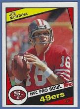 Sharp 1984 Topps #358 Joe Montana San Francisco 49ers