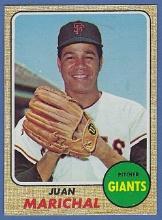 1968 Topps #205 Juan Marichal San Francisco Giants