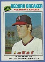 High Grade 1977 Topps #234 Nolan Ryan RB California Angels