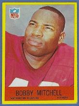 1967 Philadelphia #186 Bobby Mitchell Washington Redskins