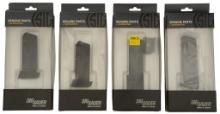 A Group of Sig Sauer Pistol Magazines