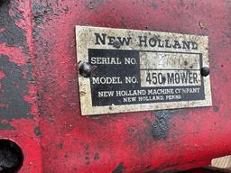 New Holland 450 7’ Three Point Hitch Sickle Bar Mower