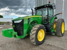 2014 John Deere 8245R Cab Tractor  with  2075 One Owner Hours