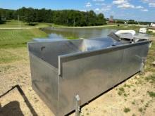 Alliston 48” Wide X 13’ Long Stainless Steel Self Contained Flume/Destoner