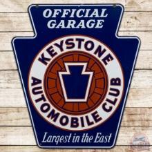 Keystone Automobile Club Official Garage DS Porcelain Sign