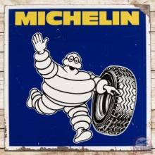 Michelin Tires SS Tin Sign w/ Bibendum