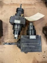 Lot of 2: Doosan Live Mill Tooling for 400 Series . See photo.
