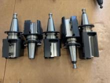 Lot of 10: Cat 40s with Tool Holder Heads