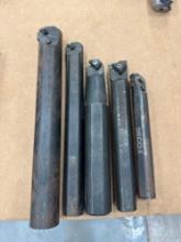 Lot of 4: Seco Boring Bars Ranging From 1? Dia X 9 1/2? L to 2? Dia X 16? L