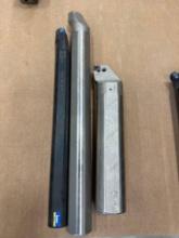 Lot of 3: Iscar Boring Bars Ranging from 1? Dia X 14? L to 1 1/2? Dia X 16? L