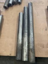 Lot of 3: Boring Bars with No Heads; Assorted Diameters and Lengths