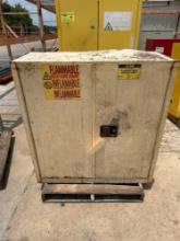 Lot of 3 Flammable Cabinets: (1) Uline (1) Just Rite (1) Eagle