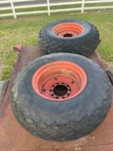 (2) 18.4-26 Tractor Tires
