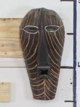 Ceremonial Kifwebe Mask of Initiation. Luba Tribe of Congo Africa AFRICAN ART