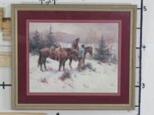 "Winter in the Vermejo" by Gary Niblett, Limited edition 818/2250