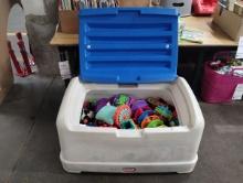 LITTLE TIKES TOY CHEST FULL OF TOYS