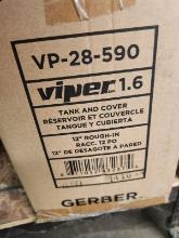 NEW TOILET TANK - VIPER 1.6 VP-28-590