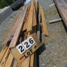 Stack of Assorted Lumber & Fiberglass Board