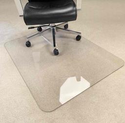 [Upgraded Version] Crystal Clear 1/5" Thick 47" x 35" Heavy Duty Hard Chair Mat, Can be Used on