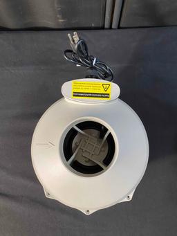 XYF Air PF-100 | Radon Mitigation Fan 4" 190CFM | Waterproof Duct Fan (Indoor/Outdoor)