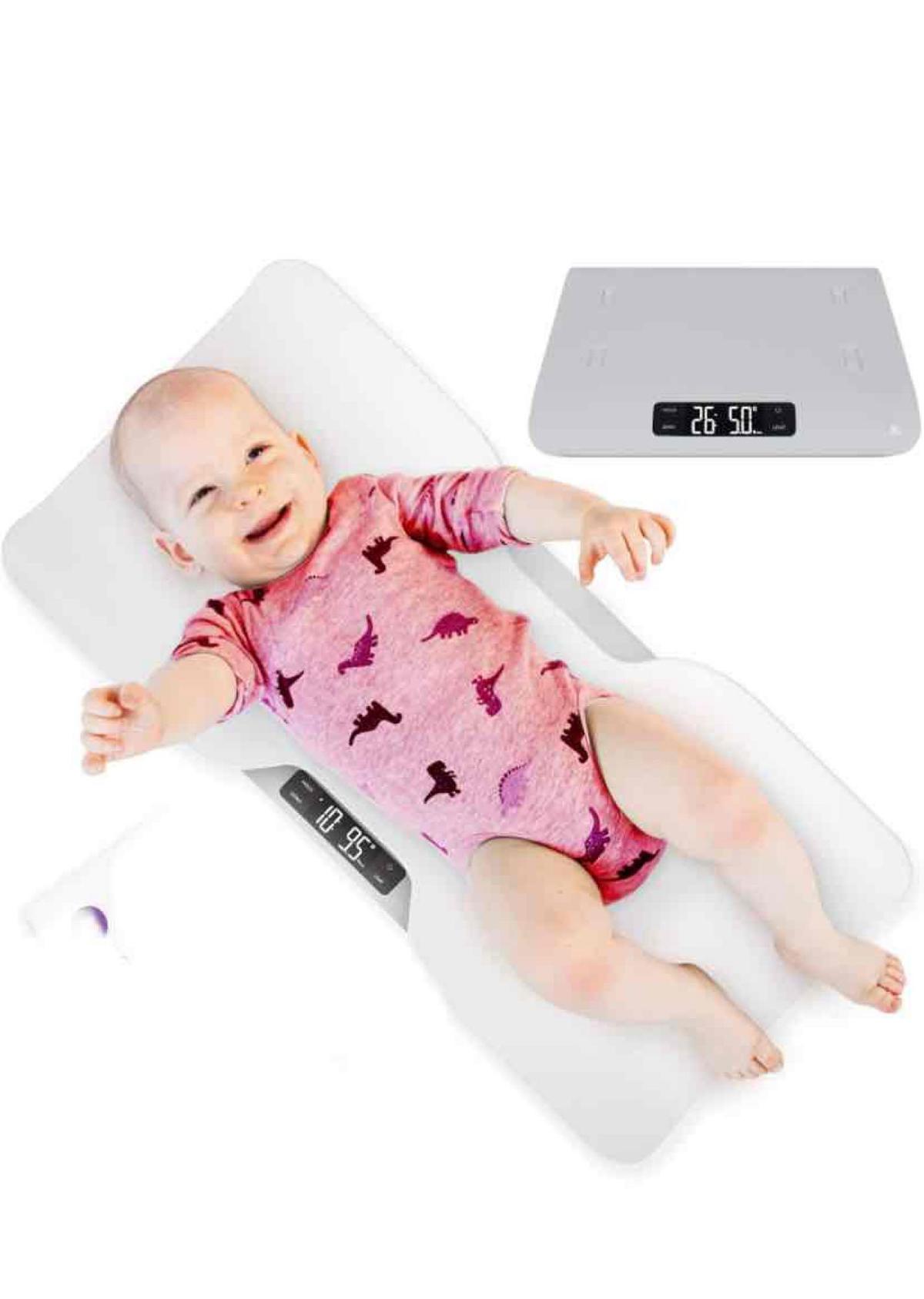 Greater Goods Digital Baby Scale with in-House Algorithm for Wiggly Babies, Infants, and Toddlers