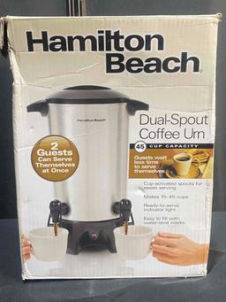 Hamilton Beach Dual-Spout Coffee Urn