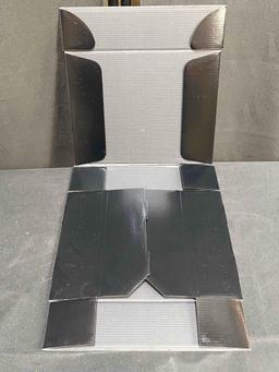 Rempry 12x9x4 Black Shipping Boxes 18 Pack